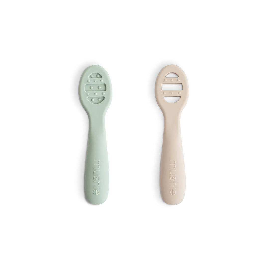 Mushie First Feeding Baby Spoons | 2 Pack