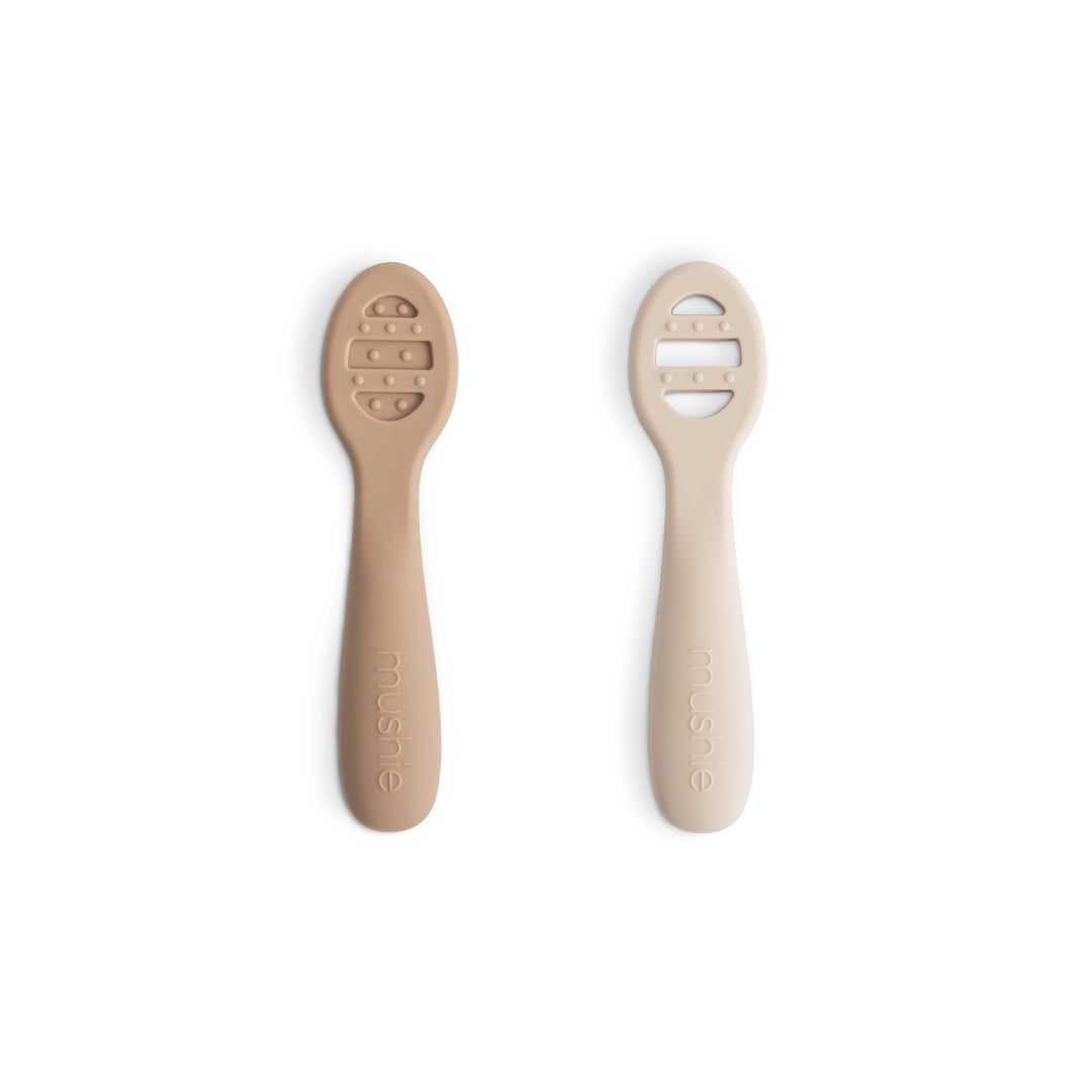 Mushie First Feeding Baby Spoons | 2 Pack