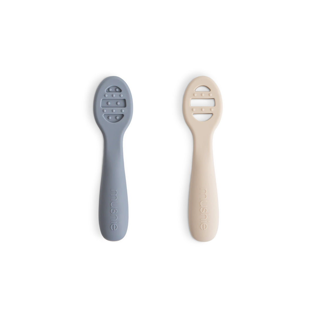 Mushie First Feeding Baby Spoons | 2 Pack