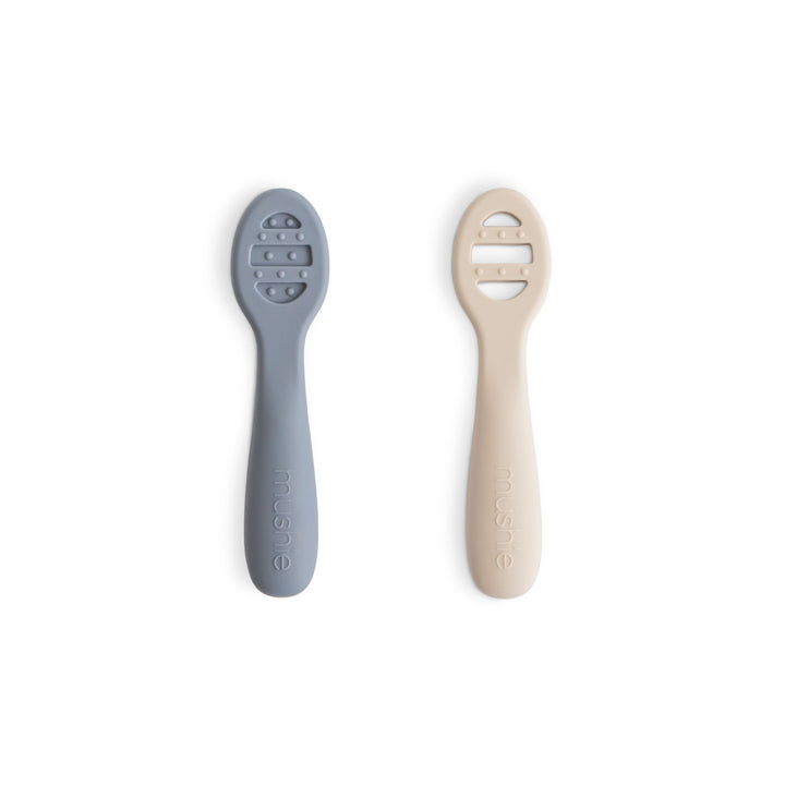 Mushie First Feeding Baby Spoons | 2 Pack