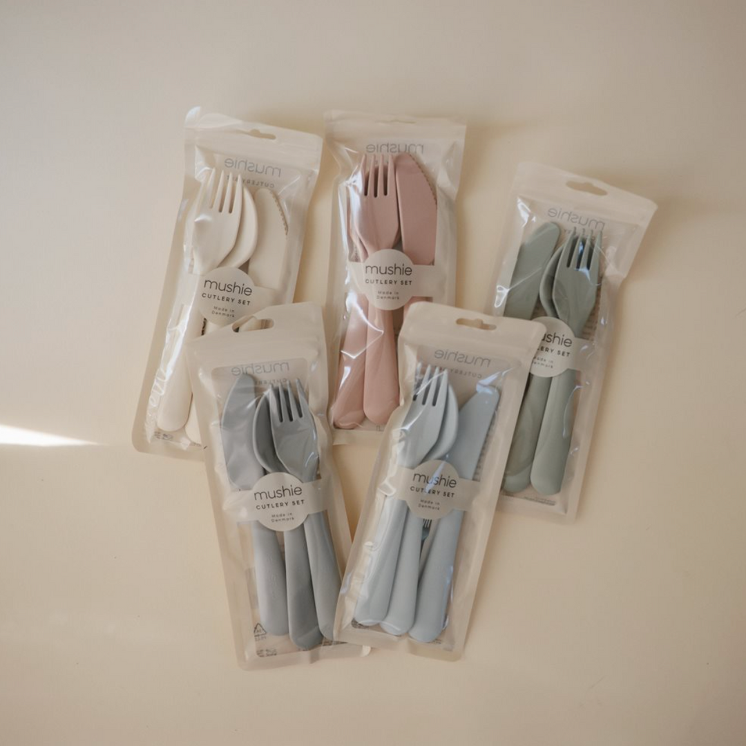 Mushie Cutlery Set