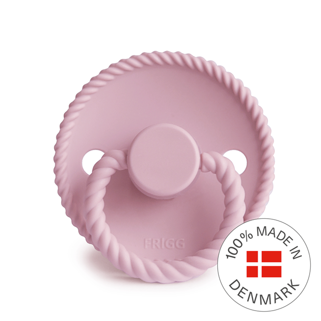 FRIGG Rope - Round Silicone Pacifier - Size 1
