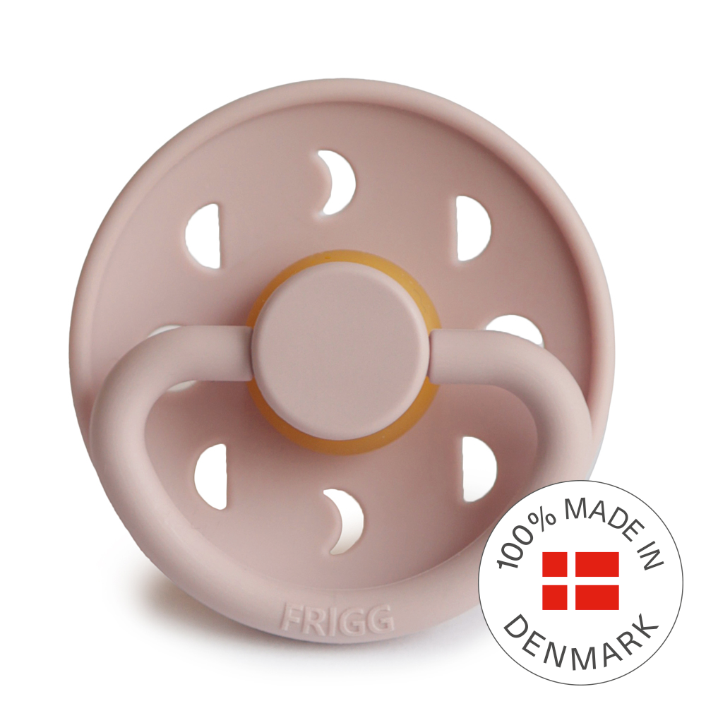 FRIGG Moon - Round Latex Pacifier | Size 2