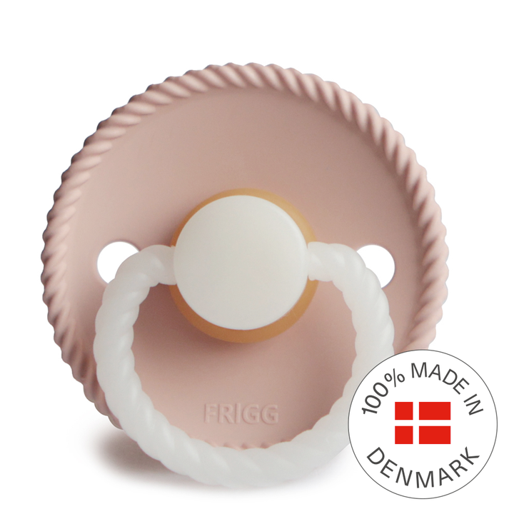 FRIGG Rope Night - Round Latex Pacifier | Size 2