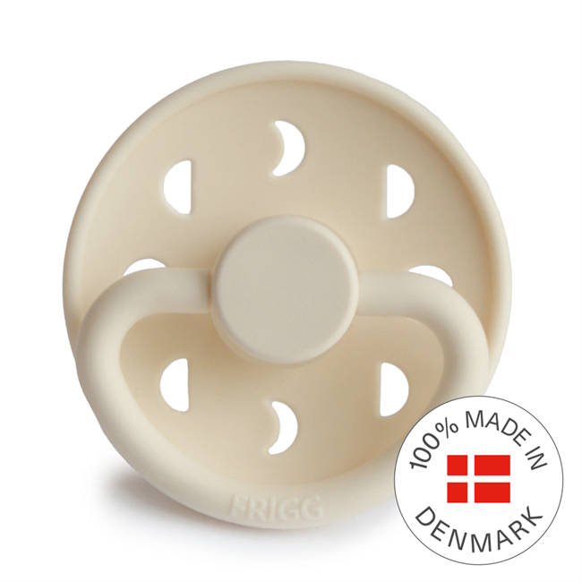FRIGG Moon Round Silicone Pacifier | Size 2
