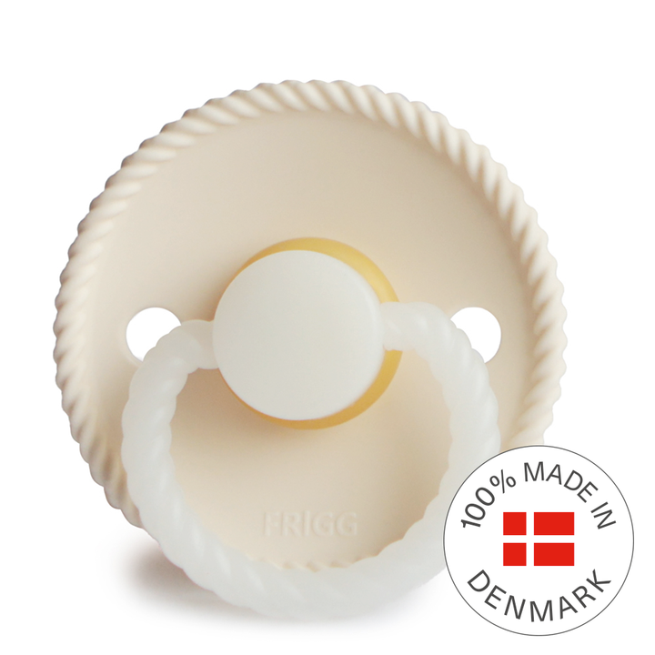 FRIGG Rope Night - Round Latex Pacifier | Size 2