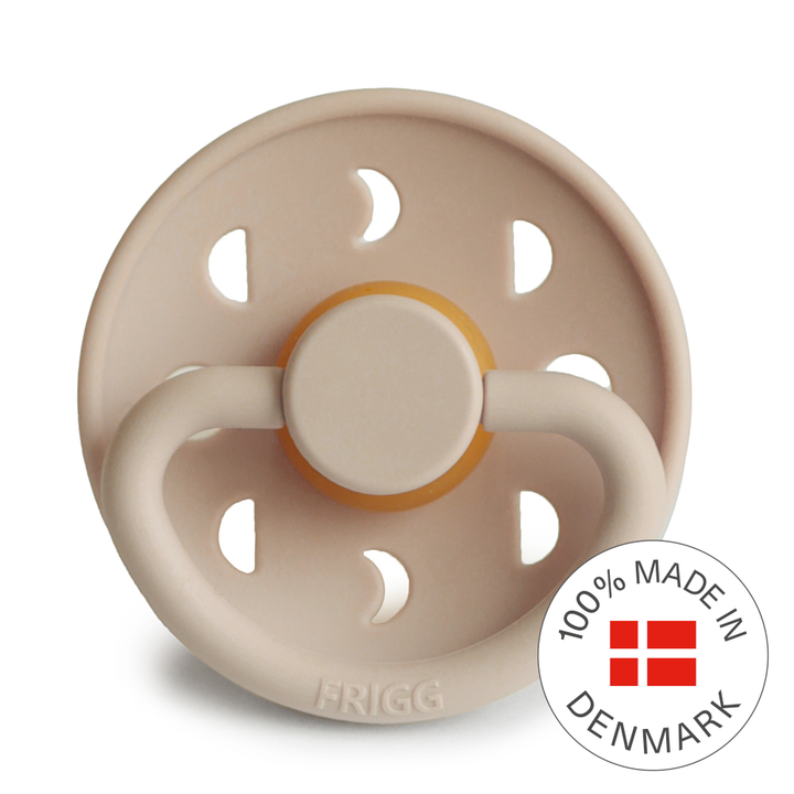 FRIGG Moon - Round Latex Pacifier | Size 2