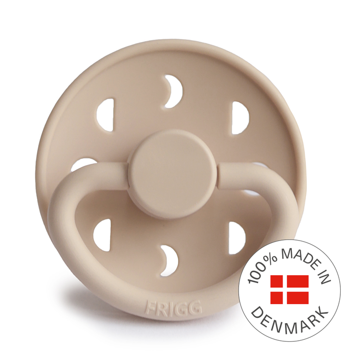 FRIGG Moon Round Silicone Pacifier | Size 2