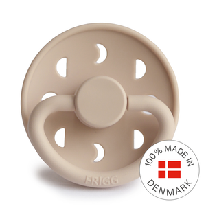 FRIGG Moon - Round Silicone Pacifier - Croissant