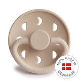 FRIGG Moon - Round Silicone Pacifier - Croissant