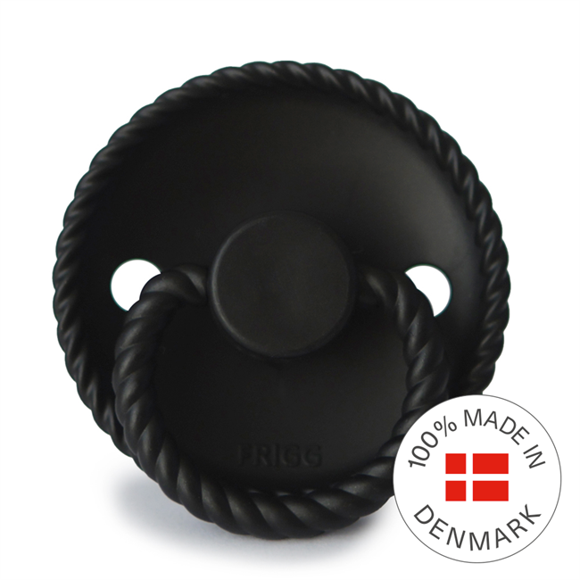 FRIGG Rope - Round Silicone Pacifier - Size 1