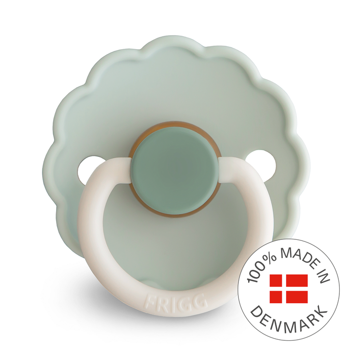 FRIGG Daisy Colourblock - Round Latex Pacifier | Size 1