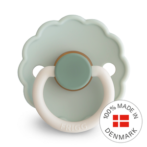 FRIGG Daisy Colourblock - Round Latex Pacifier - Little Darling