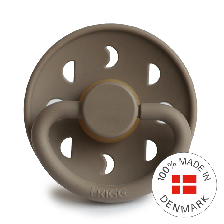 FRIGG Moon - Round Latex Pacifier | Size 2