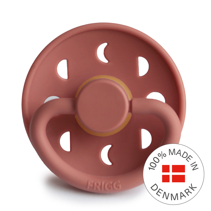 FRIGG Moon - Round Latex Pacifier | Size 2
