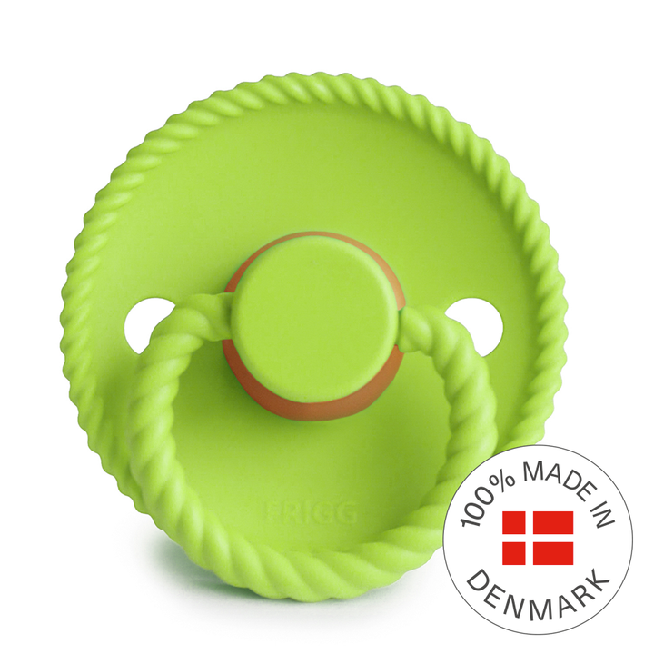 FRIGG Rope - Round Latex Pacifier - Size 2