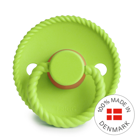 FRIGG Rope - Round Latex Pacifier - Rainforest (LIMITED SUMMER COLLECTION)