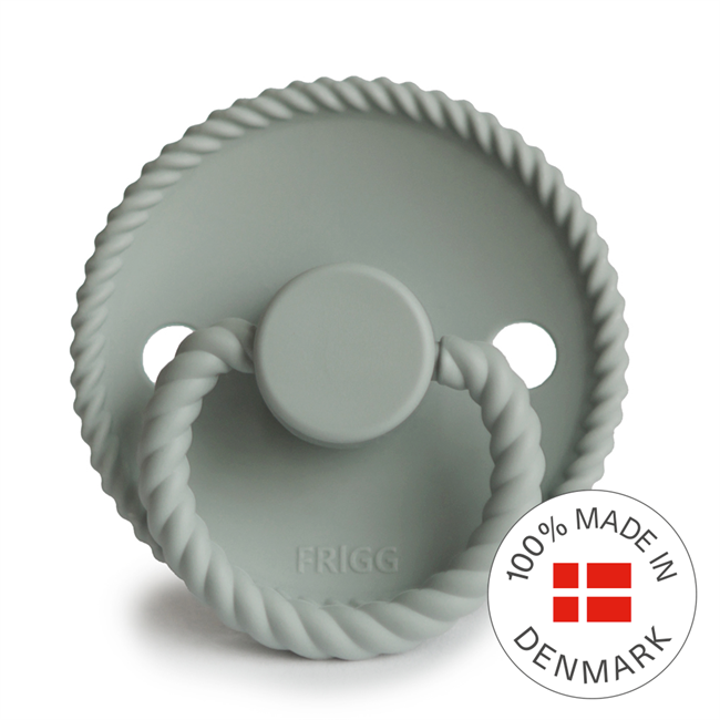 FRIGG Rope - Round Silicone Pacifier - Size 1