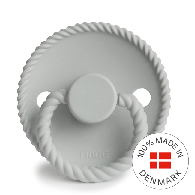 FRIGG Rope - Round Silicone Pacifier - Size 1