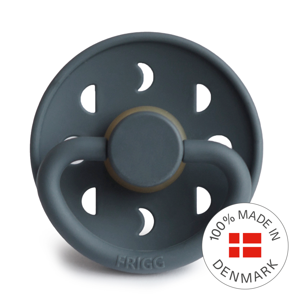 FRIGG Moon - Round Latex Pacifier | Size 2