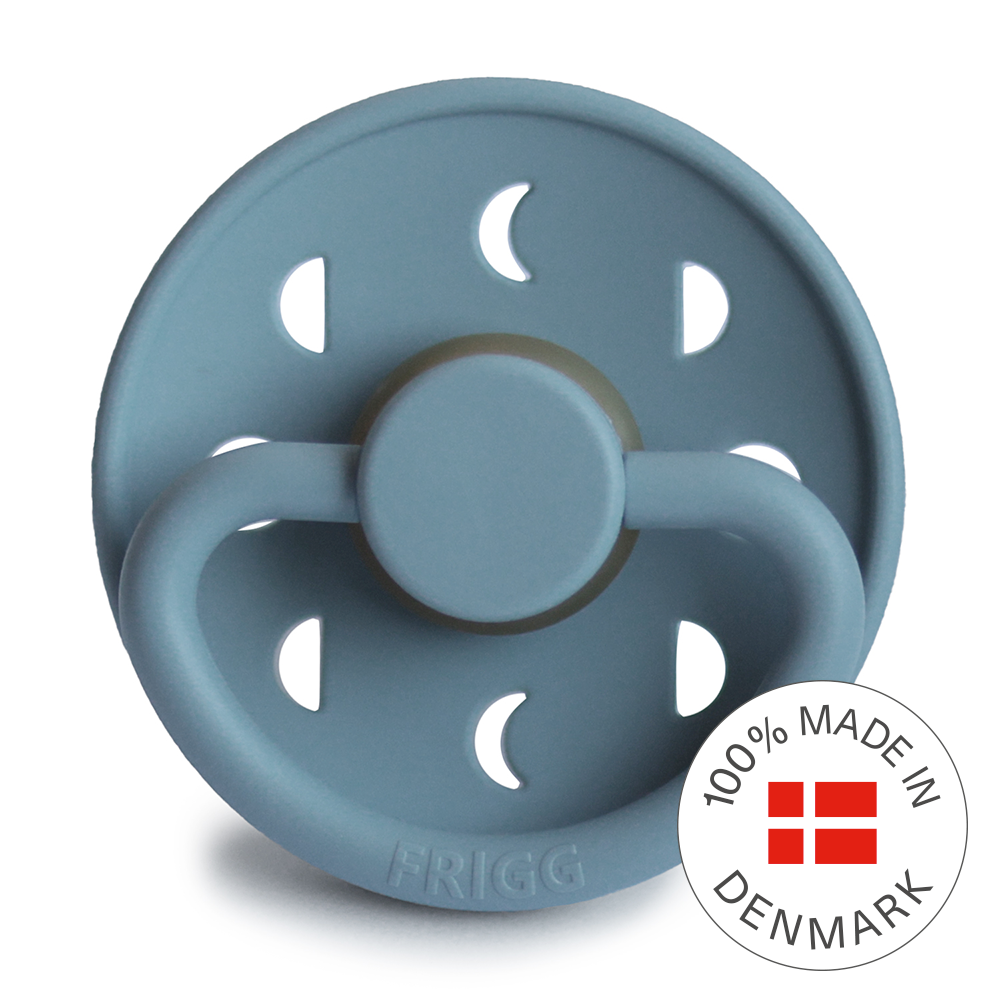 FRIGG Moon - Round Latex Pacifier | Size 2