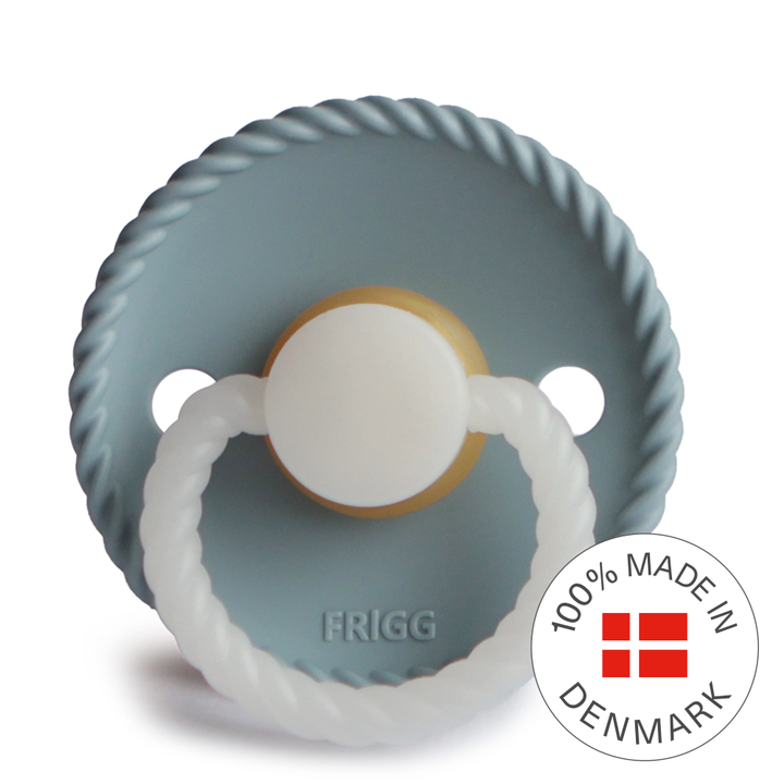 FRIGG Rope Night - Round Latex Pacifier | Size 2