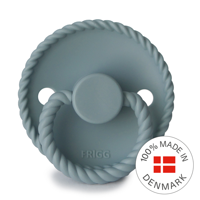 FRIGG Rope - Round Silicone Pacifier - Size 1