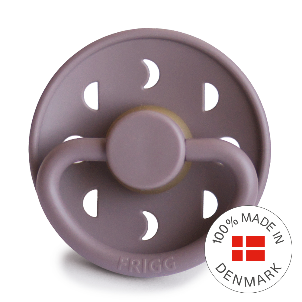 FRIGG Moon - Round Latex Pacifier | Size 2