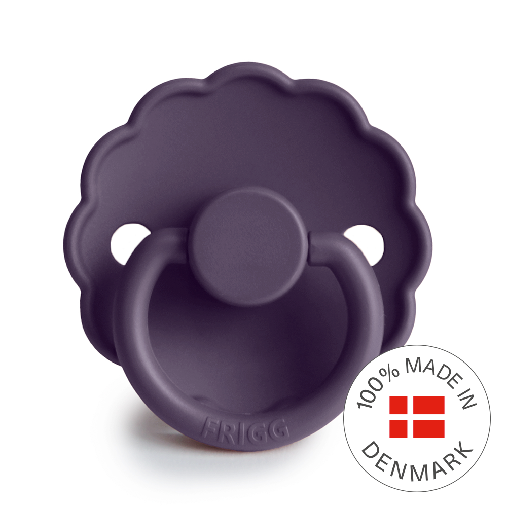 FRIGG Daisy - Round Latex Pacifier | Size 2