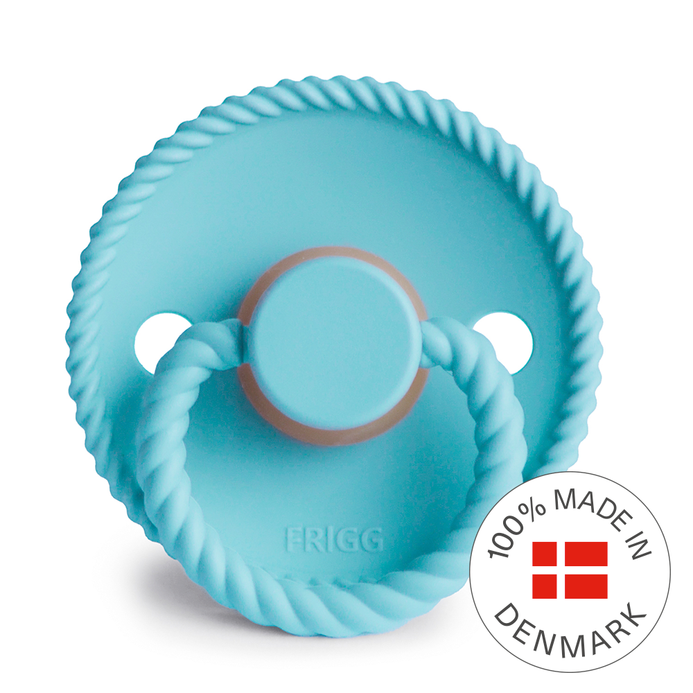 FRIGG Rope - Round Latex Pacifier - Size 2