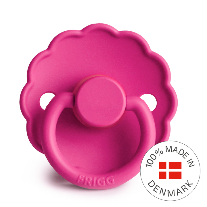 FRIGG Daisy Round Latex Pacifier | Size 2