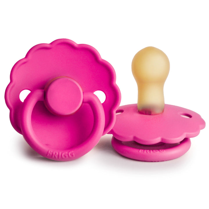 FRIGG Daisy Round Latex Pacifier | Size 1