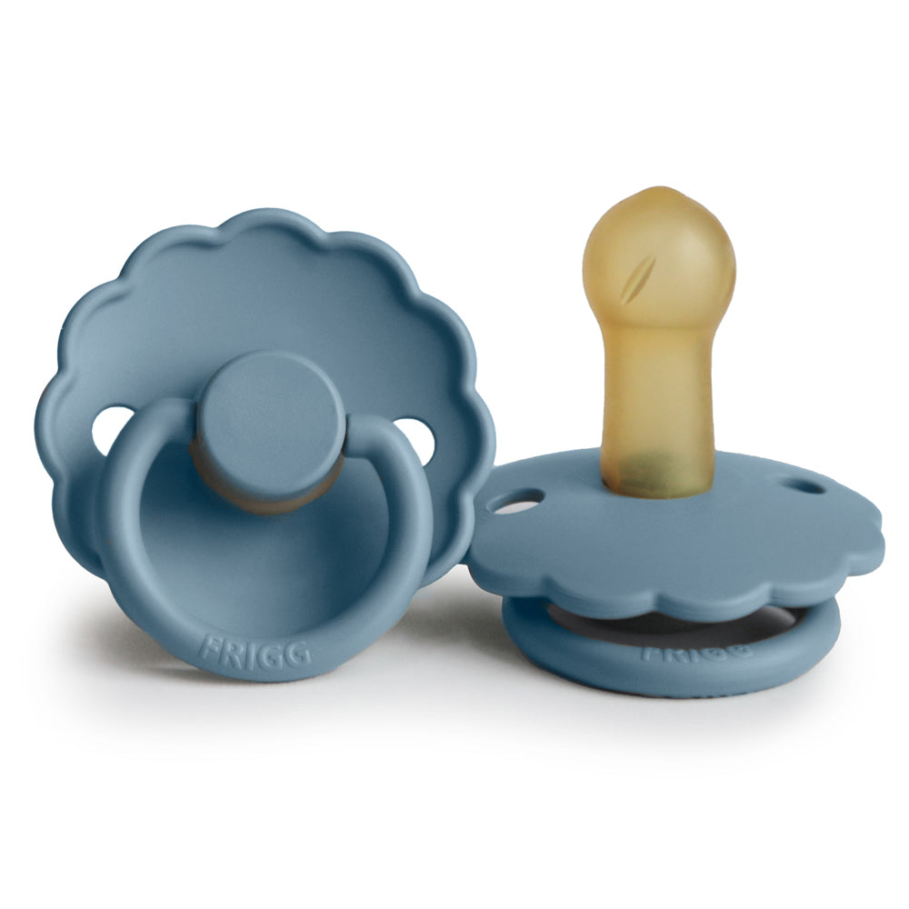 FRIGG Daisy Round Latex Pacifier | Size 2