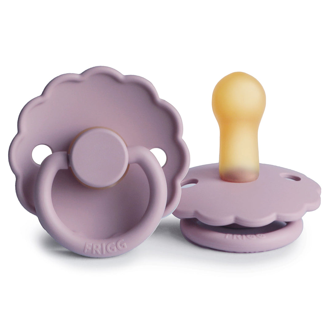 FRIGG Daisy Round Latex Pacifier | Size 2