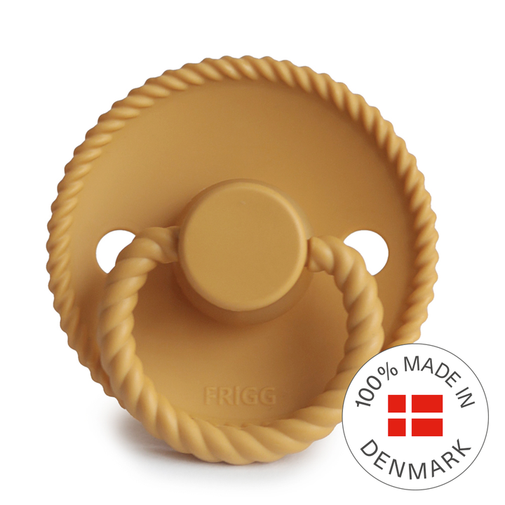 FRIGG Rope - Round Latex Pacifier - Size 2