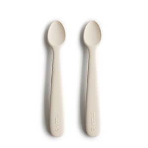 Mushie Silicone Feeding Spoons | 2 Pack