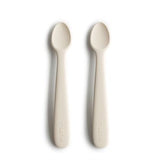 MUSHIE SILICONE FEEDING SPOONS - 2 PACK