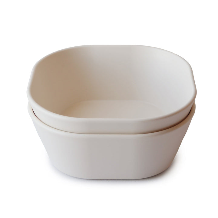 Mushie Square Bowls | 2 Pack