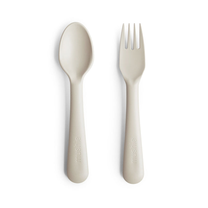 Mushie Fork + Spoon Set