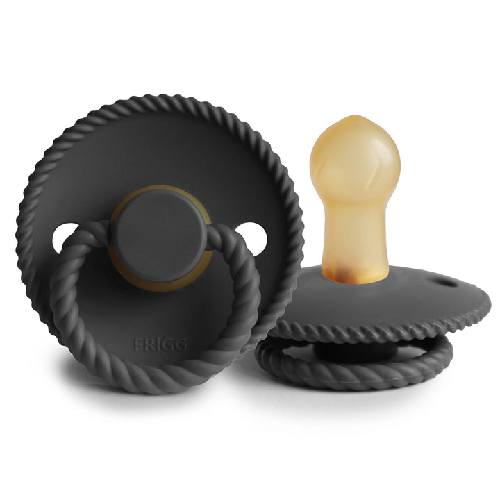 FRIGG Rope - Round Latex Pacifier - Size 2