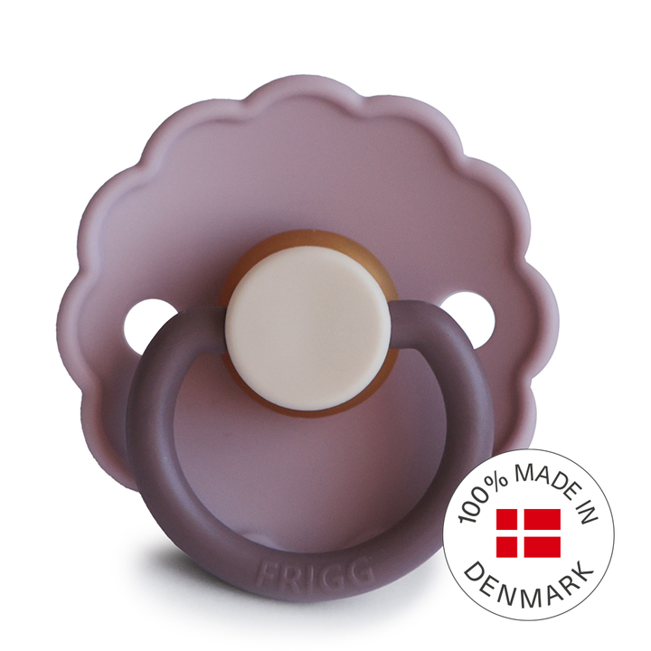 FRIGG Daisy Colourblock - Round Latex Pacifier | Size 1