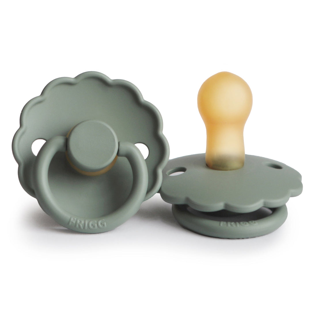 FRIGG Daisy Round Latex Pacifier | Size 1