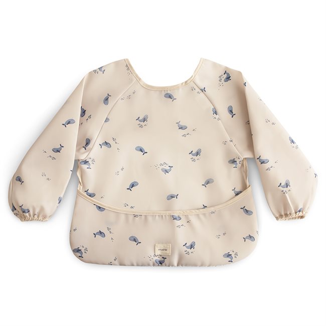 Mushie Long Sleeve Bib