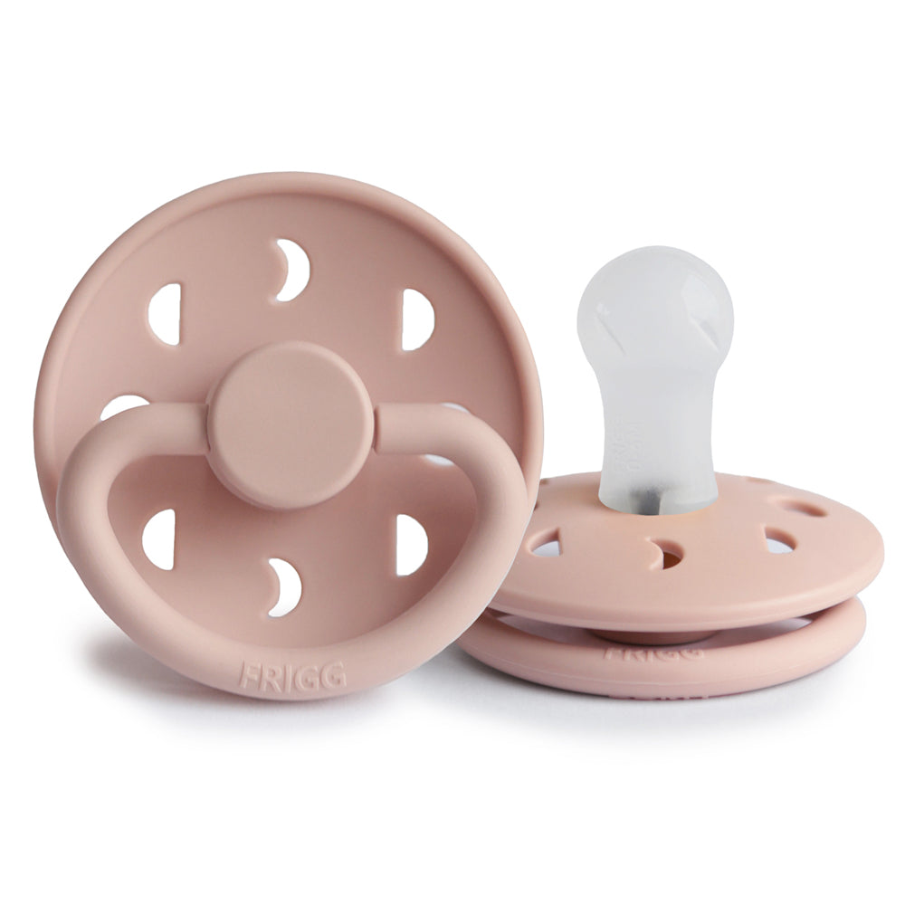 FRIGG Moon Round Silicone Pacifier | Size 1