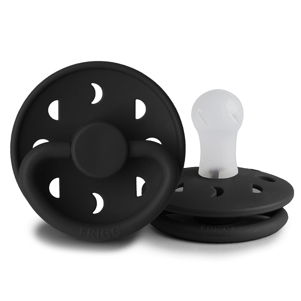 FRIGG Moon Round Silicone Pacifier | Size 1