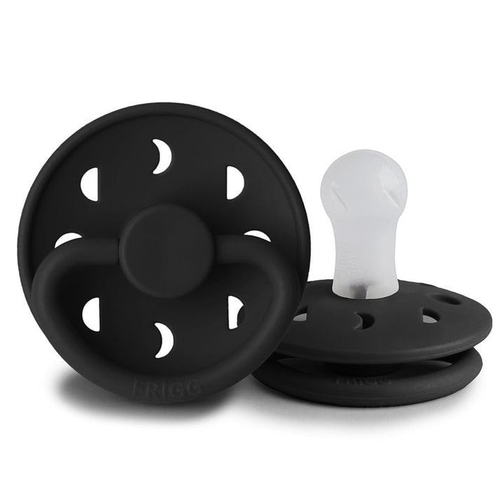 FRIGG Moon Round Silicone Pacifier | Size 1