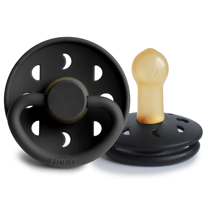 FRIGG Moon - Round Latex Pacifier | Size 2