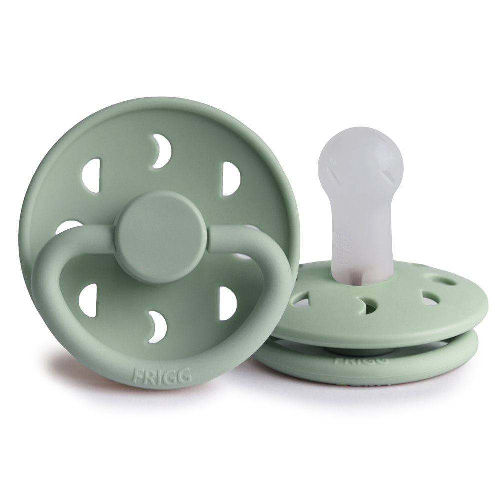 FRIGG Moon Round Silicone Pacifier | Size 2