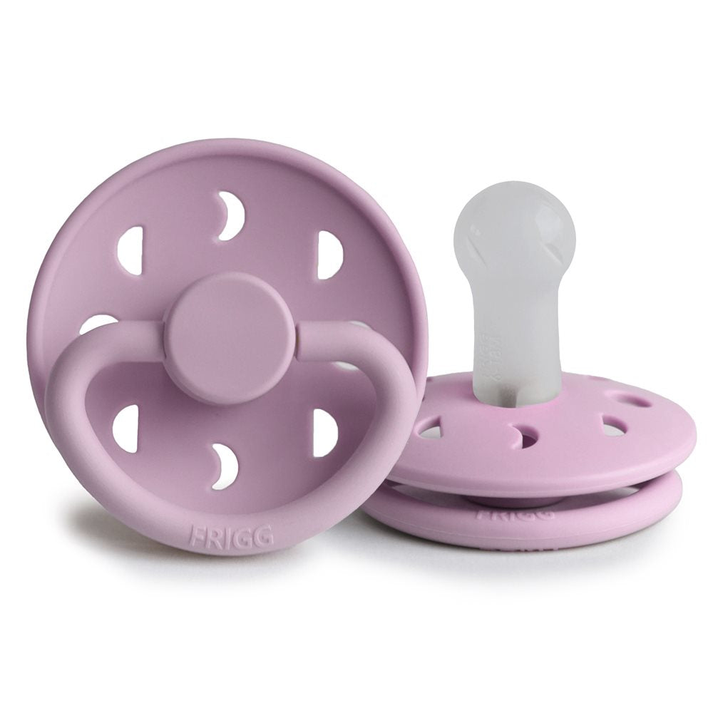 FRIGG Moon Round Silicone Pacifier | Size 2