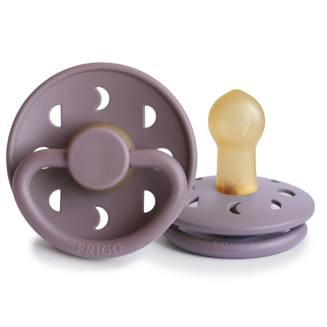 FRIGG Moon - Round Latex Pacifier | Size 1